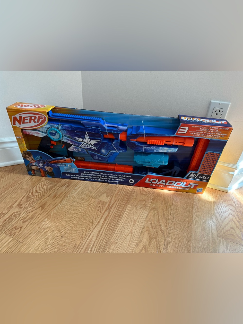 Nerf Loadout Galactic Commander Blaster and 48 N1 Darts NEW